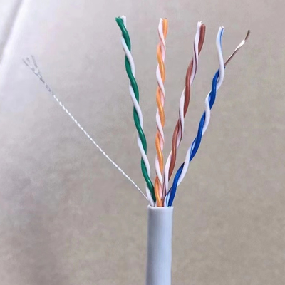 Câble Ethernet de la vente directe 305-Meter CAT5E d'usine avec les conducteurs de cuivre nus