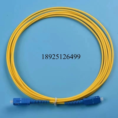 Types d'interface de haute qualité de corde de correction de Direct Fiber Optic de fabricant SC/LC, chaîne 1.5m-30m LSZH de longueur