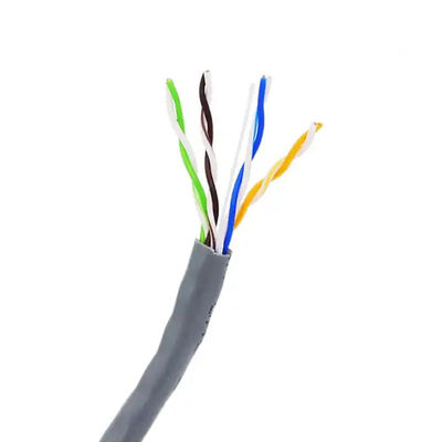 Réseaux efficaces avec le matériel de la veste en PVC du câble Ethernet de catégorie 5e