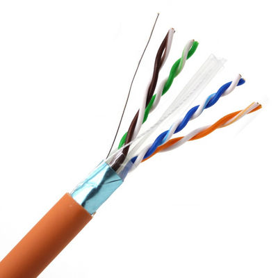 1000ft 2 paires 4 paires d'Al Tape Cat 6 LAN Cable, a protégé le cuivre du CU CCA de câble Ethernet du chat 6