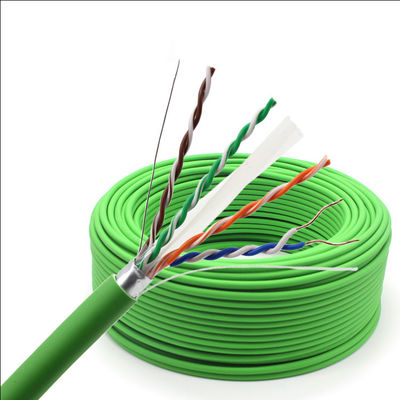 Câble Ethernet de ftp Cat5e 100m, twisted pair du câble Cat6 4P de 100m
