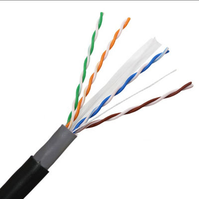 réseau LAN Cable Double Sheath d'UTP Cat6 de PE de PVC de 305M