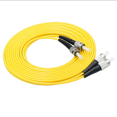 Fibre Jumper Cable optique, pullovers du duplex 3m de FTTH de fibre multimode