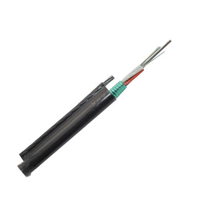 24 ou 48 câble optique de fibre du noyau GYTC8S extérieurs aériens, câble Ethernet de fibre