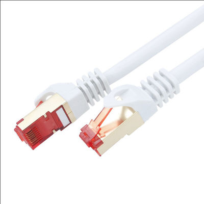 Corde de correction adaptée aux besoins du client de 26AWG 24AWG Rj45 Cat7, câble de réseau du chat 7