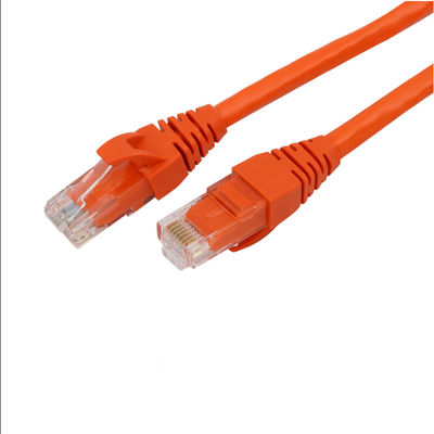 Câble Ethernet de la veste RJ45 de 26AWG LSZH, corde de correction RJ45 Cat5 Cat6 Cat5E