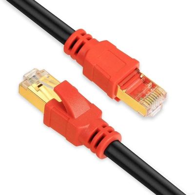 Corde de correction d'Ethernet de la communication CAT8 de RJ45 8P8C SSTP SFTP