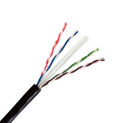 Résistant UV de Lan Cable 22AWG 24AWG d'Ethernet extérieur d'UTP