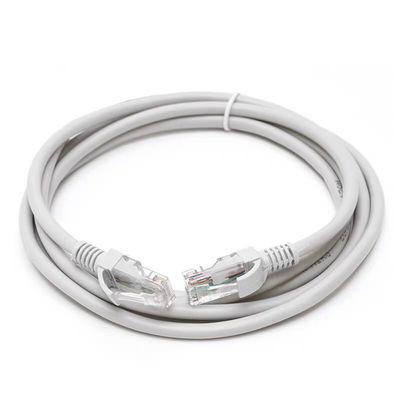 Le câble de réseau de PVC Utp d'OEM ROSH Cat5 dactylographie le réseau Jumper Cable