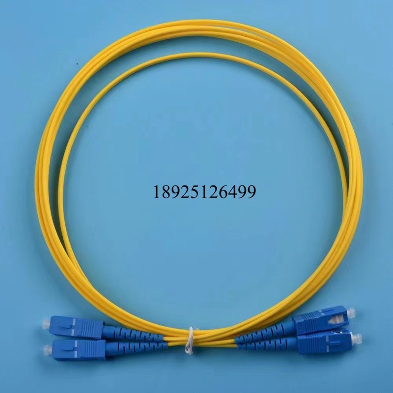 Types d'interface de haute qualité de corde de correction de Direct Fiber Optic de fabricant SC/LC, chaîne 1.5m-30m LSZH de longueur