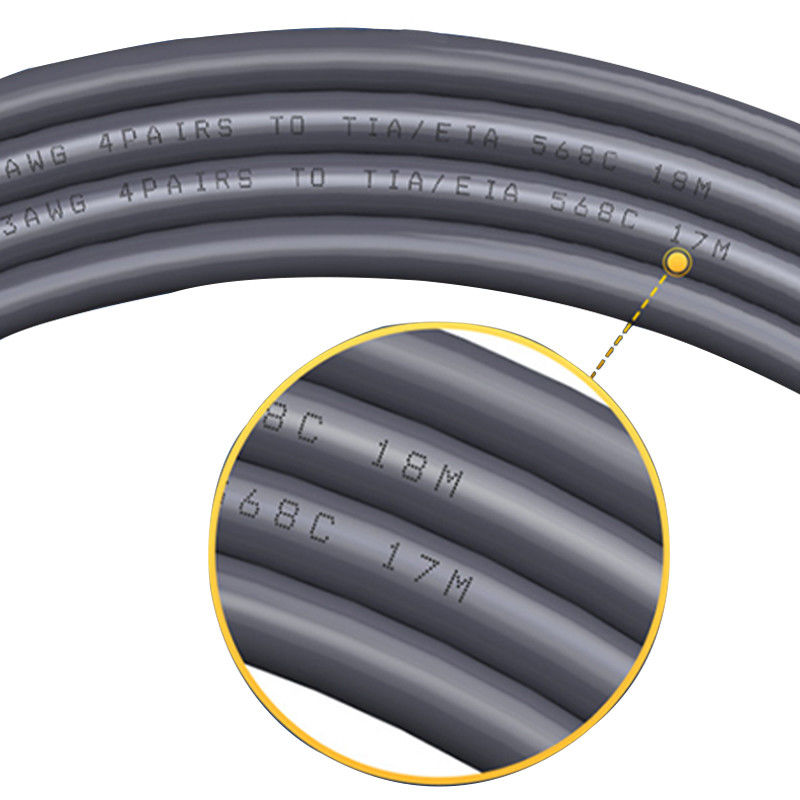 UTP Cat6 câble réseau et LAN 305M Longueur 23 AWG Épaisseur 23 AWG