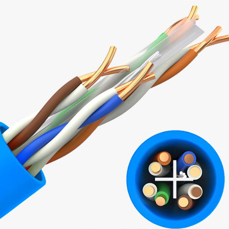 Cable LAN UTP à haute vitesse Cat6 et câble Ethernet pour réseau 305M Longueur 23 AWG