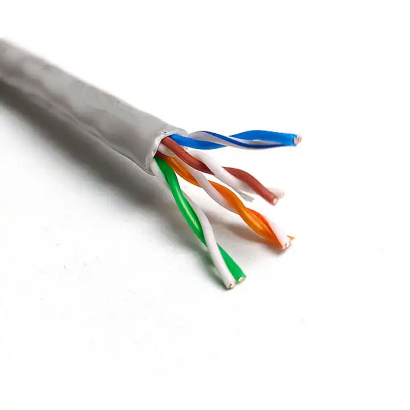 Réseaux efficaces avec le matériel de la veste en PVC du câble Ethernet de catégorie 5e