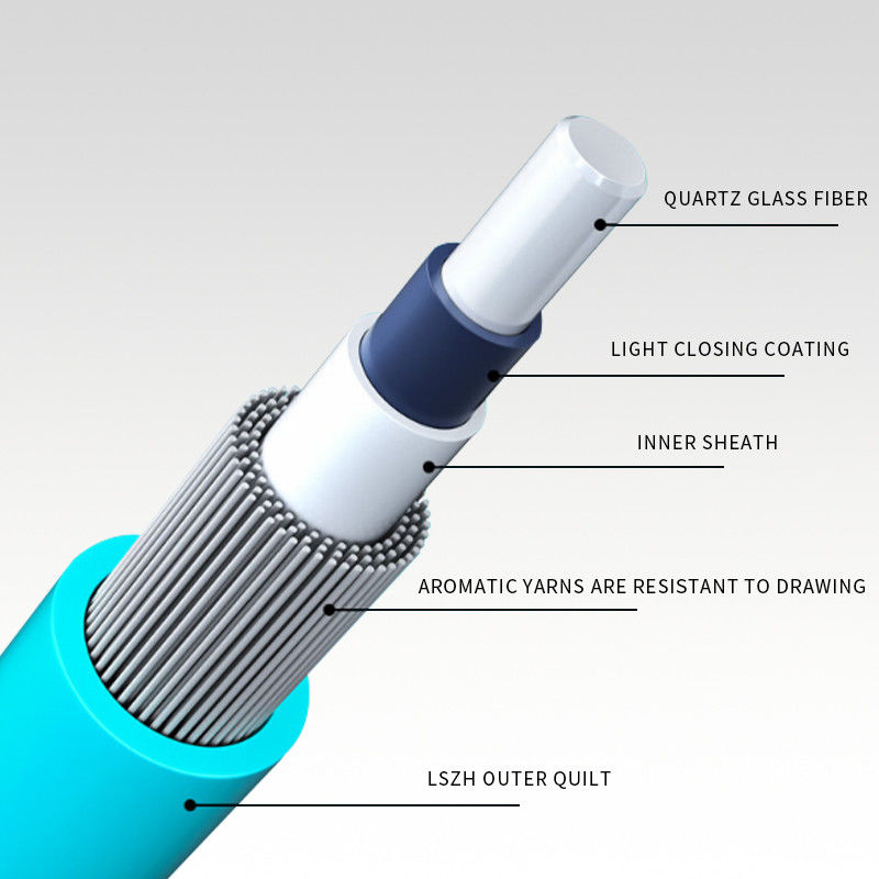 PVC / LSZH / OFNP / OFNR / Plénum Cordon de patch en fibre optique pour des performances optimales