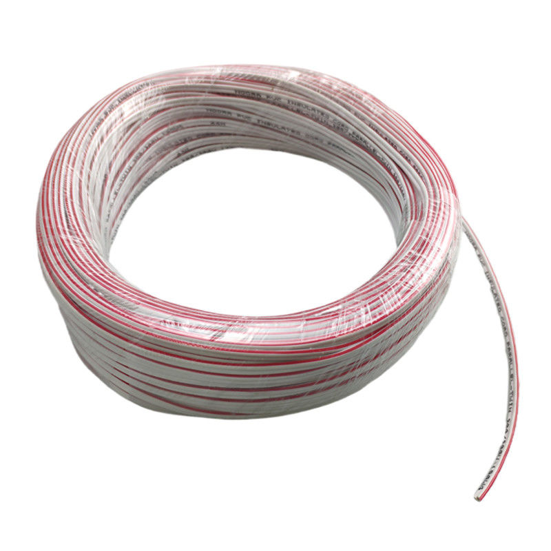 Cable de moniteur LED haute résolution blanc 2C*20/0.18mm2 pour une représentation visuelle claire