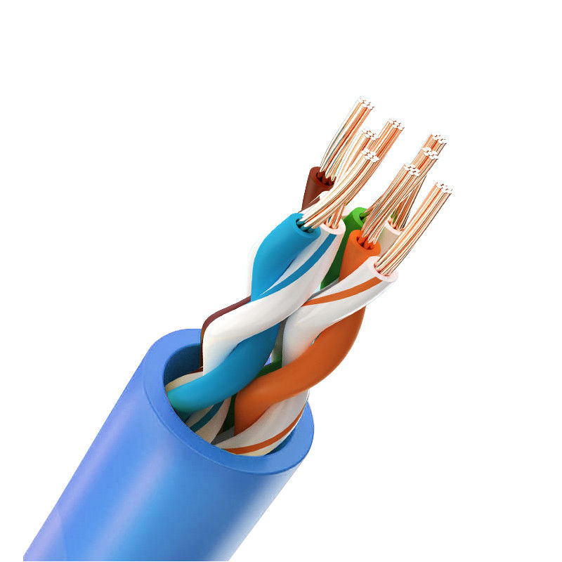 UTP 4 APPAREILLE la corde de correction de 24AWG 1M Cat 5e, 50 pi de câble Ethernet de Cat5e