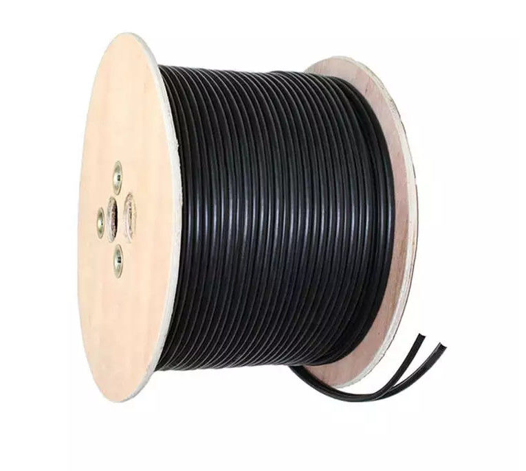 Télévision en circuit fermé CCA de CATV puisque 50 câble coaxial de l'ohm RG6 de l'ohm 75 pour l'Internet