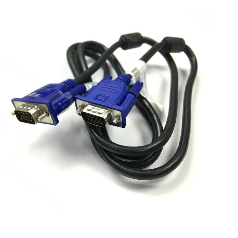 câble à grande vitesse de 1.5m 4+5 15 Pin Male To Male VGA pour le PC de PSP