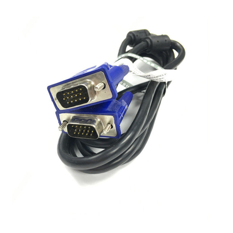 câble à grande vitesse de 1.5m 4+5 15 Pin Male To Male VGA pour le PC de PSP