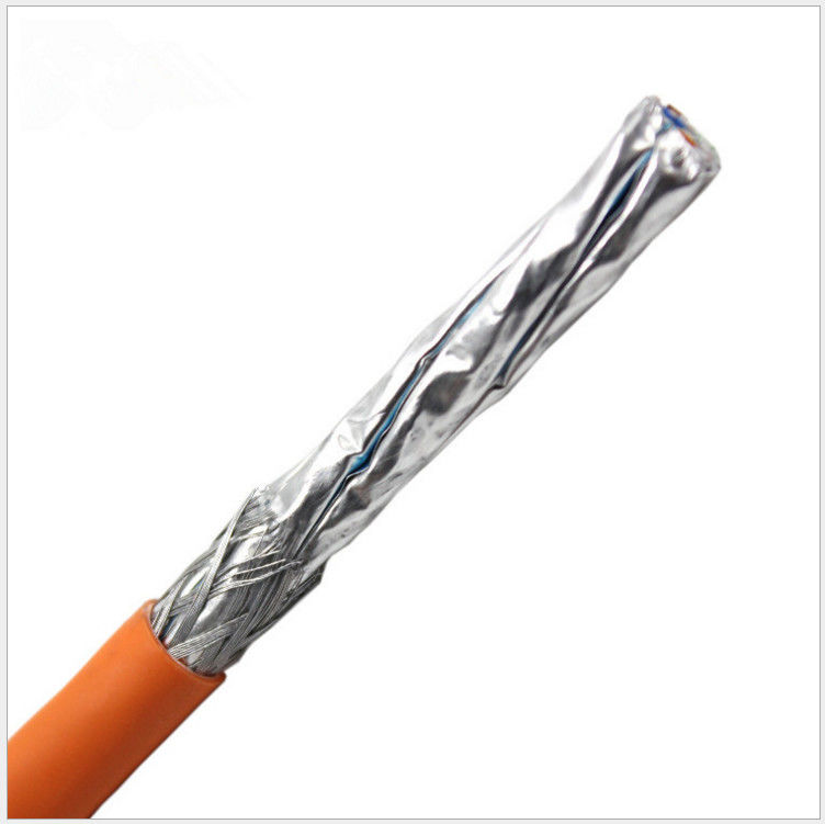23awg protégé par 305m 0.58mm CAT7 de cuivre nu LAN Cable, câble de réseau du chat 7