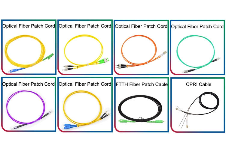 Corde de correction optique unimodale de fibre de tresse de RPA UPC, corde de correction à plusieurs modes de fonctionnement