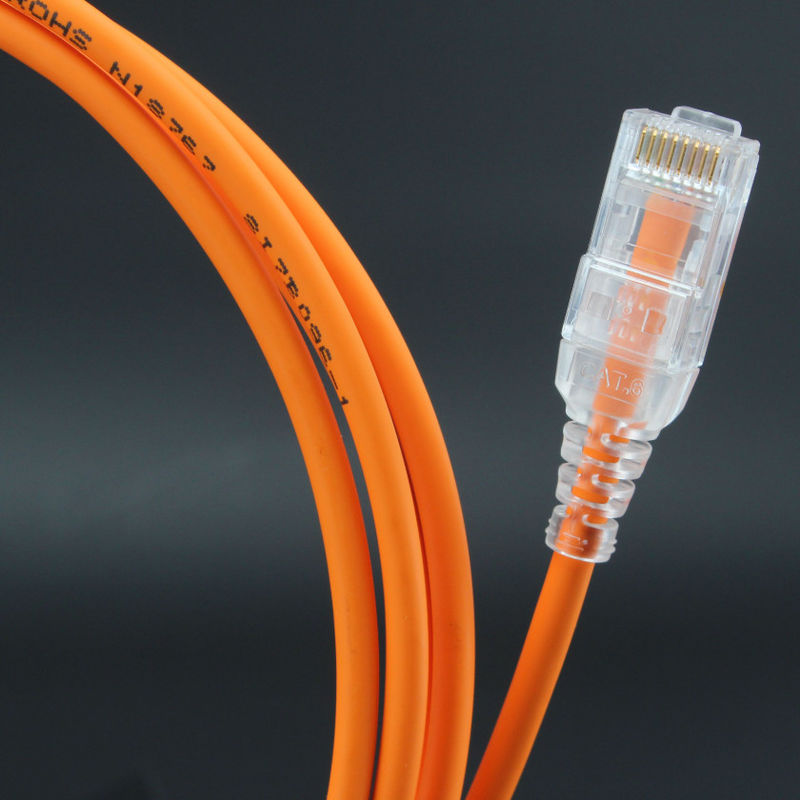 Corde de correction stable à grande vitesse de PVC Cat6 de LSZH, 1000 pi de câble Ethernet de Cat6
