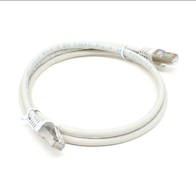 Corde de correction à grande vitesse de l'essai Rj45 SFTP Cat6 de flet de passage 26AWG