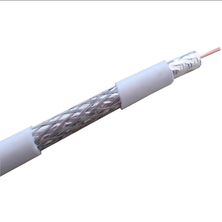 Câble coaxial de RG58 RG59 RG6 RG11 TV, câble aérien de TV pour la télévision en circuit fermé CATV