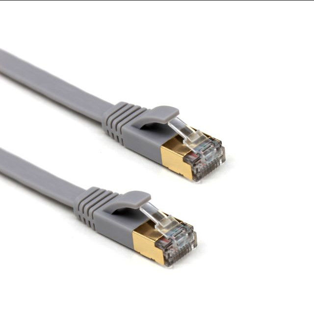 24AWG corde de correction de ftp UTP Cat6, corde de correction d'ampère Cat6 pour l'Ethernet