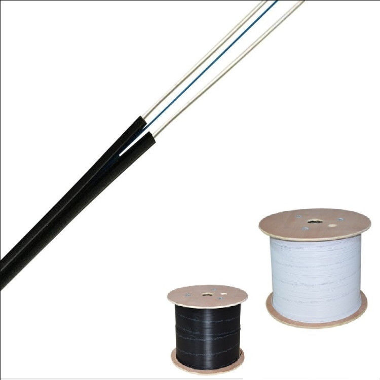 Câble optique extérieur d'intérieur de fibre de G652d G657a GYFTY FTTH autosuffisant