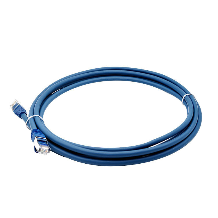 RJ45 SFTP a protégé la prise de corde de correction de réseau du chat 6 avec la botte de moulage