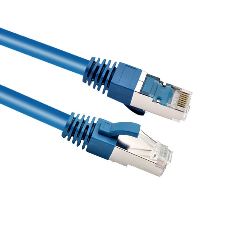 RJ45 SFTP a protégé la prise de corde de correction de réseau du chat 6 avec la botte de moulage