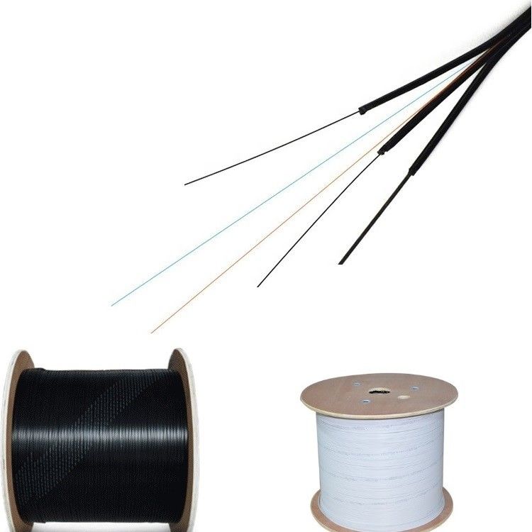 Mordre enterré direct de souris de conduit de noyau du câble à fibres optiques 4 de fibre de GYTY53 GYXTW53 anti