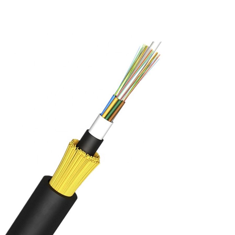 10 diélectrique aérien aérien de câble optique de fibre du mode unitaire G657A de SM de noyau