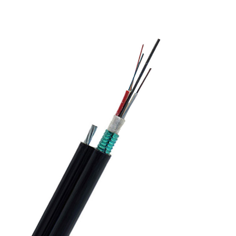 Câble optique blindé enterré direct de fibre de 48 noyaux pour la construction de canalisation