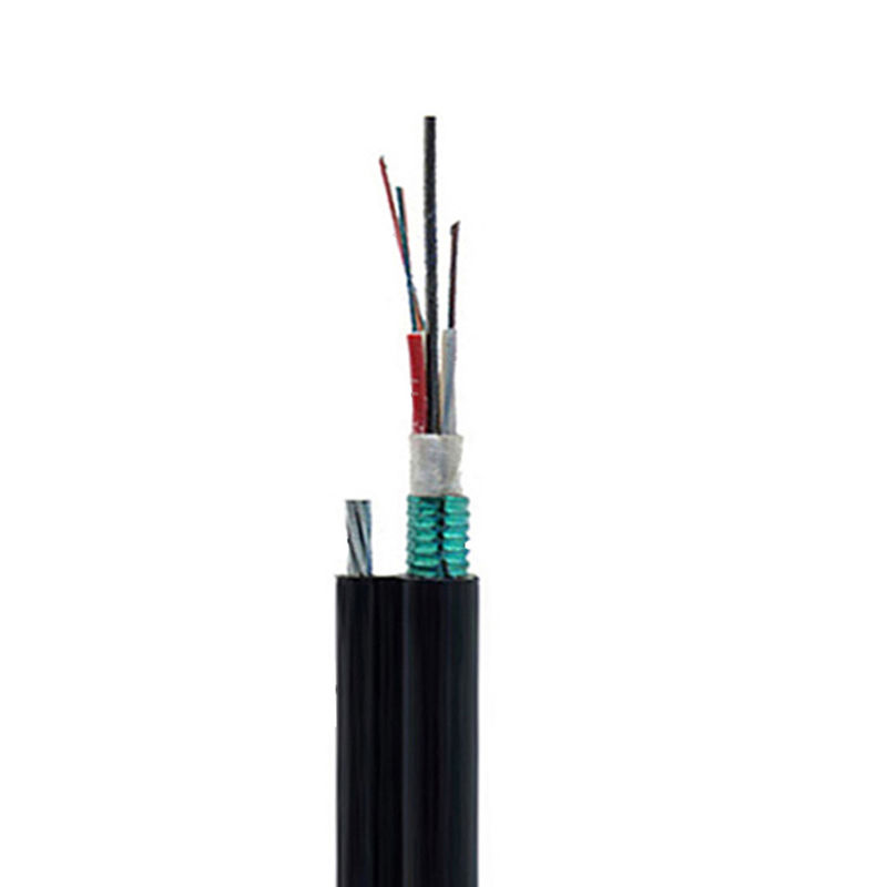 Câble optique blindé enterré direct de fibre de 48 noyaux pour la construction de canalisation