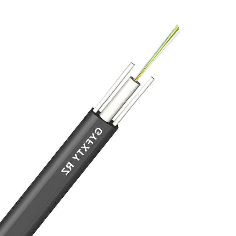 noyau plat extérieur du noyau 12 du câble optique 8 de fibre de 1000N GYFXTY