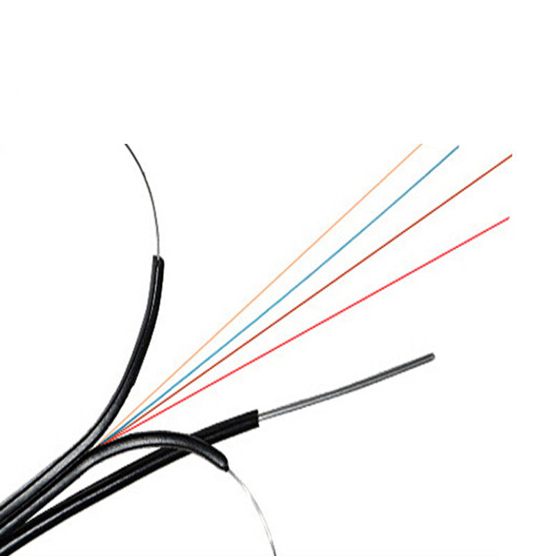 Câble d'interface optique de fibre de fil d'acier de soutien d'individu de 2 noyaux FTTH GJYXCH