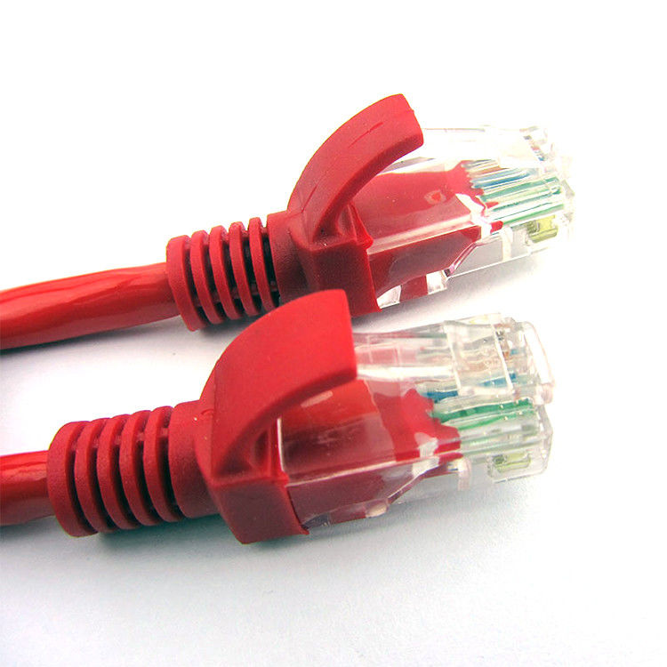 PVC nu LSZH 3M 5M 10m Network Patch Cord de l'en cuivre 26AWG