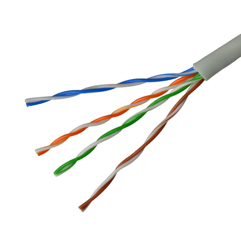 petit pain UTP Cat5e Lan Cable Grey Color de réseau de 305M Cat 5