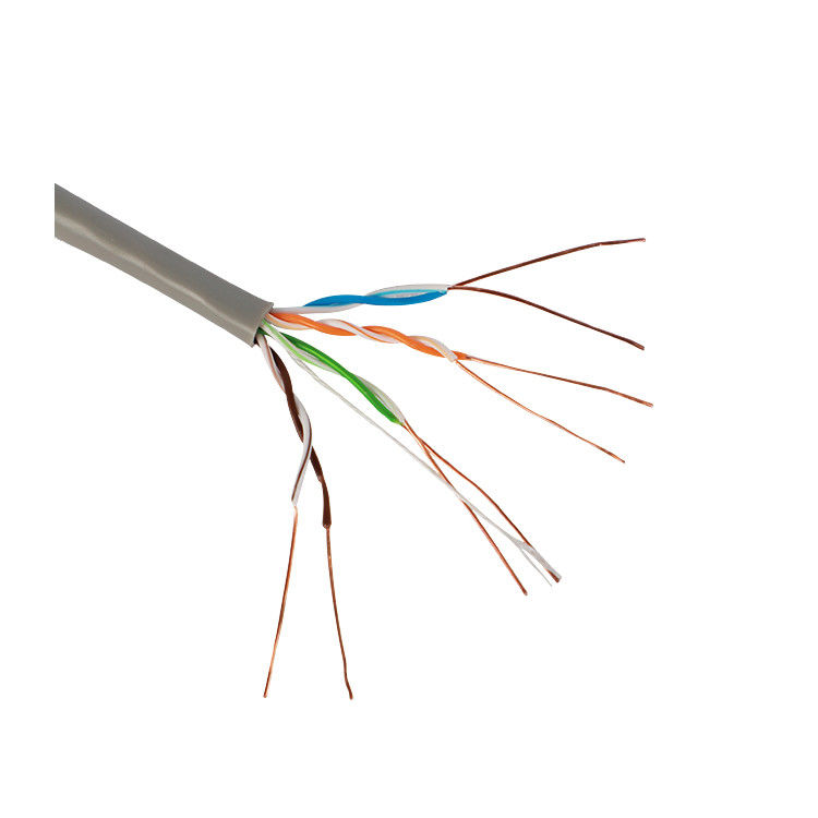 Réseau LAN Cable Customized Jacket de la catégorie 5 de Cat5e U/UTP 0.5m