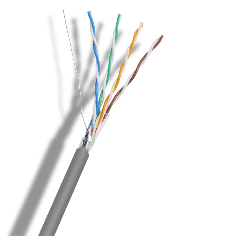 ftp Cat6 de 305m a tordu le cuivre de ftp de Lan Cable Ethernet Shield de réseau de corde