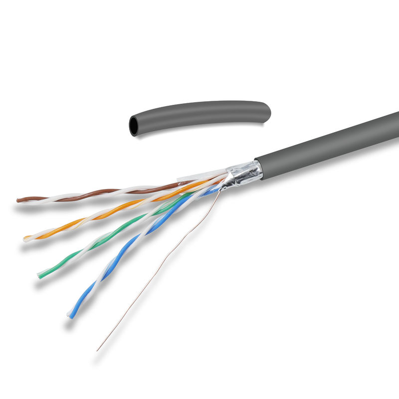 ftp Cat6 de 305m a tordu le cuivre de ftp de Lan Cable Ethernet Shield de réseau de corde