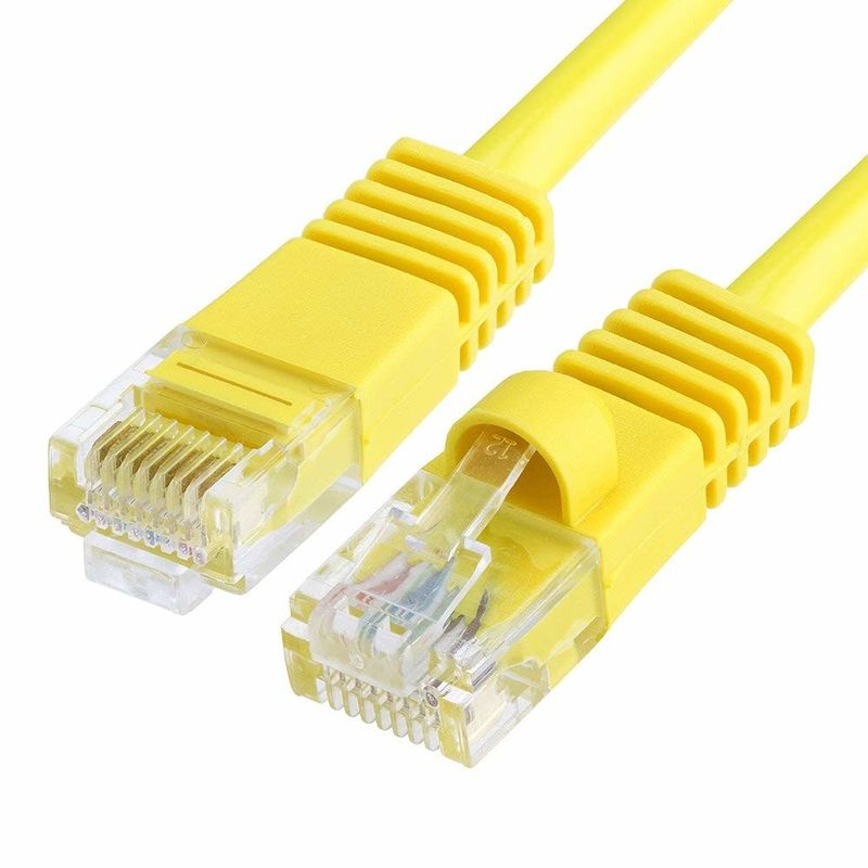 Le câble et les connecteurs du chat 5 d'UTP de réseau câblé de Cat5 5e 6 raccordent le câble dans la mise en réseau