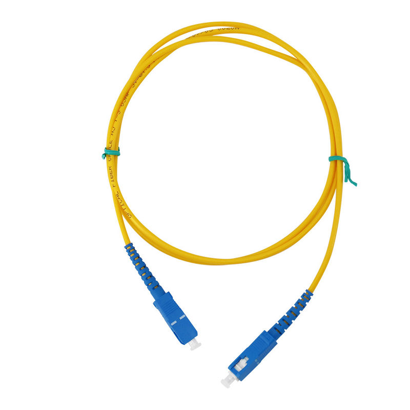 Pullover optique duplex de fibre de corde de correction de fibre du mode unitaire G657A G652D de Sc RPA LC UPC