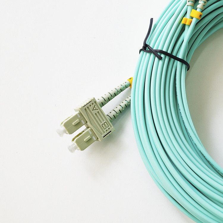 Sc de duplex/UPC millimètre OM3 corde de correction de fibre optique de 2.0mm/de 3.0mm
