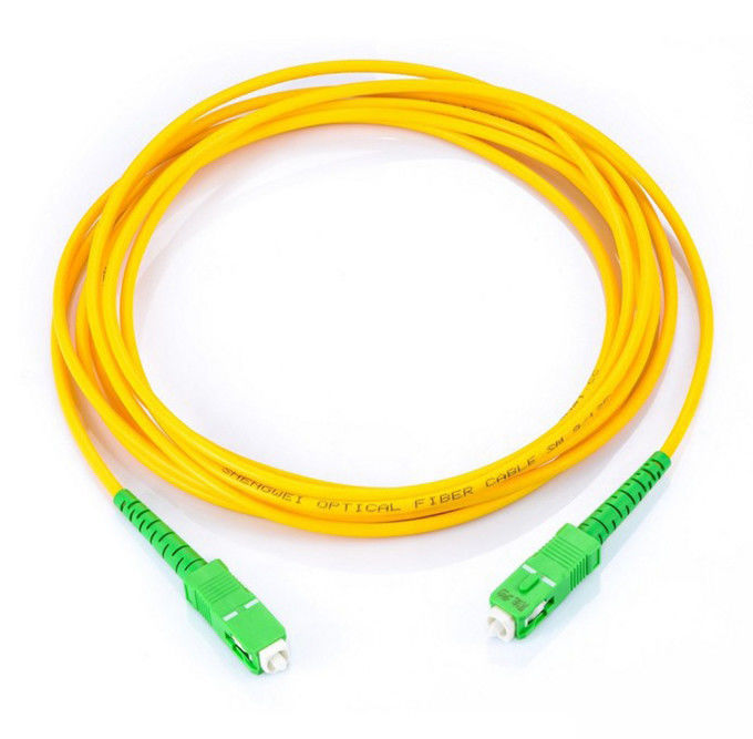 L'UPC/le SM recto à plusieurs modes de fonctionnement le millimètre 3 de duplex de mode unitaire de St FC Sc LC du PC/RPA mètre la corde de correction optique de fibre