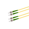 Câble optique de correction de fibre de duplex de mode unitaire de Sc LC/RPA de St/corde correction optique de fibre Jumper Cable