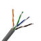HDPE Cat5e LAN Cable, ftp de PVC du twisted pair 4P d'UTP de câble de 24AWG Cat5e