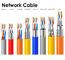 Conducteur 23AWG SFTP Cat6 LAN Cable For Telecommunication du CU CCA